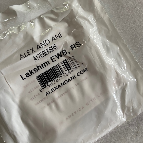 Alex and Ani Lakshmi silver bangle bracelet - Picture 3 of 4